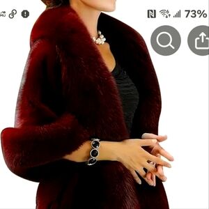 Faux Fur cape